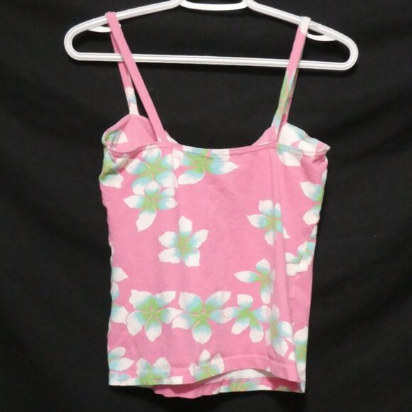 H&M | small | Floral Cropped Cami - Camisole | Spaghetti Straps - Picture 2 of 15